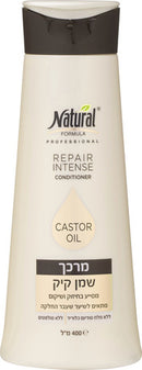 Natural Formula Castor Oil Repair Conditioner, 400ml