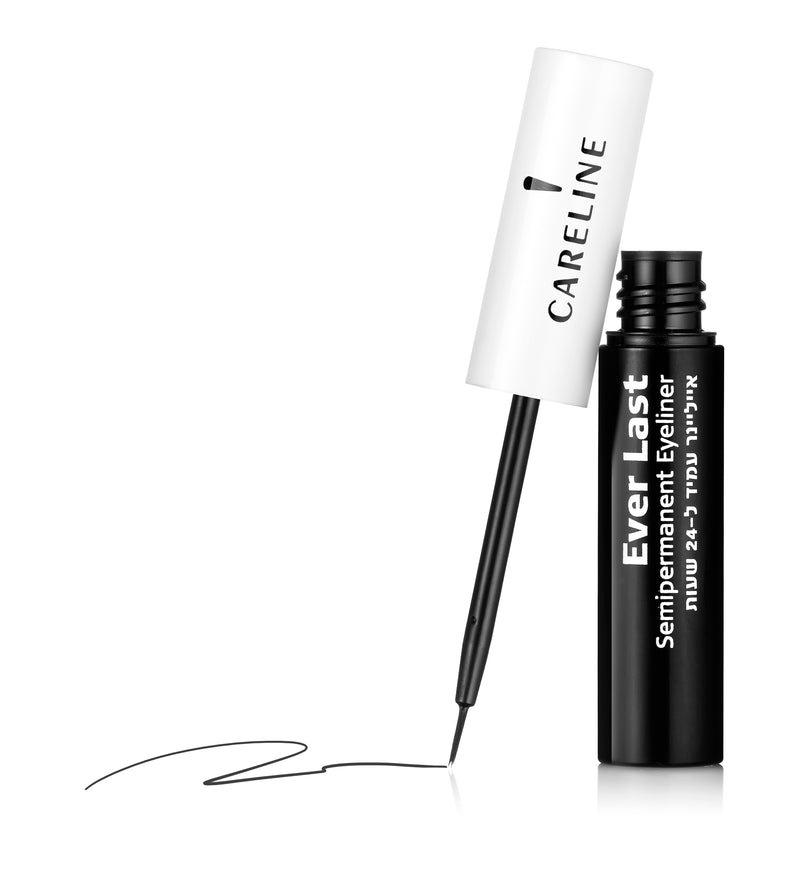 Careline Everlast - Semi Permanent Eye Liner - Water Proof, Black