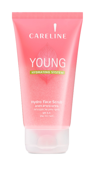 Careline Young Hydro Face Scrub, Normal/Oily Skin, 160ml