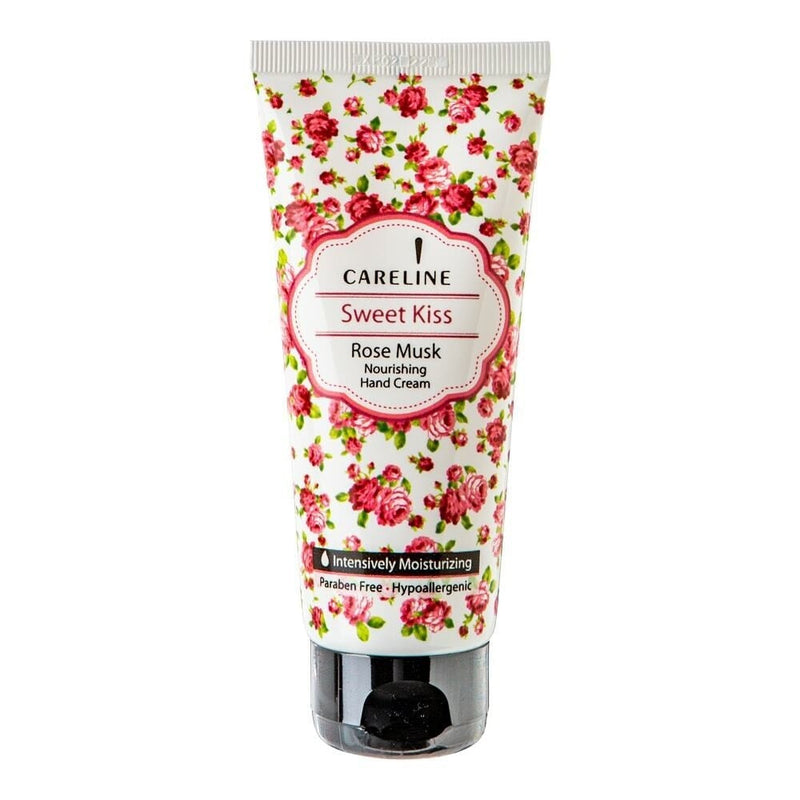 Careline Hand Cream Sweet Kiss Rose Musk, 100ml