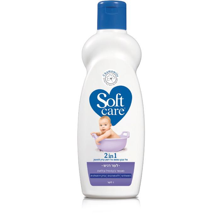 Softcare Baby 2 in1 Wash & Shampoo 1 Liter