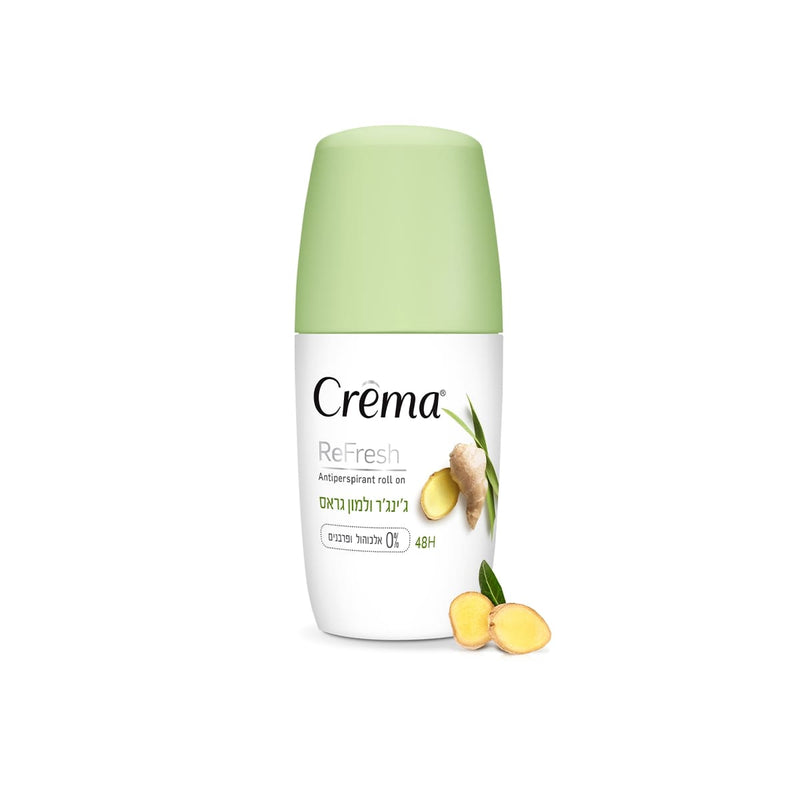 Crema ReFresh Roll On Deodorant Ginger Lemon Grass 75ml
